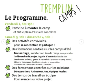 Programme de l'événement
